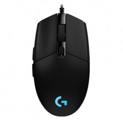 Игровая мышь Logitech G102 LIGHTSYNC RGB, 6 программируемых кнопок, 200–8000 точек на дюйм, встроенная память, черная
